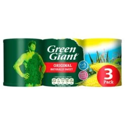 Green Giant Original Sweetcorn 3 X 198g(Green Giant Niblets Original Sweetcorn 4x198g)