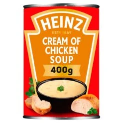 Heinz Cream Of Chicken Soup 400g(Heinz Cream Of Chicken With Aromatic Thai Spices 400g)