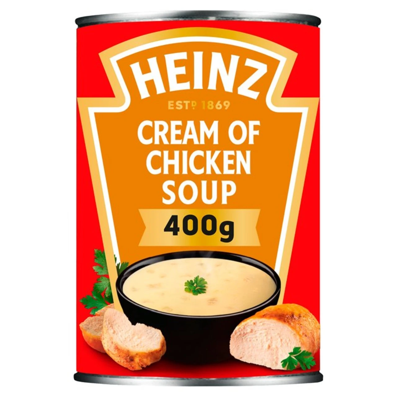 Heinz Cream Of Chicken Soup 400g(Heinz Cream Of Chicken With Aromatic Thai Spices 400g) 1 Heinz Cream Of Chicken Soup 400g(Heinz Cream Of Chicken With Aromatic Thai Spices 400g)
