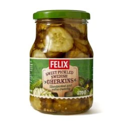 Felix Smorgasgurka Sliced Pickled Gherkins 370g(Felix Smorgasgurka Sliced Pickled Gherkins 370g)