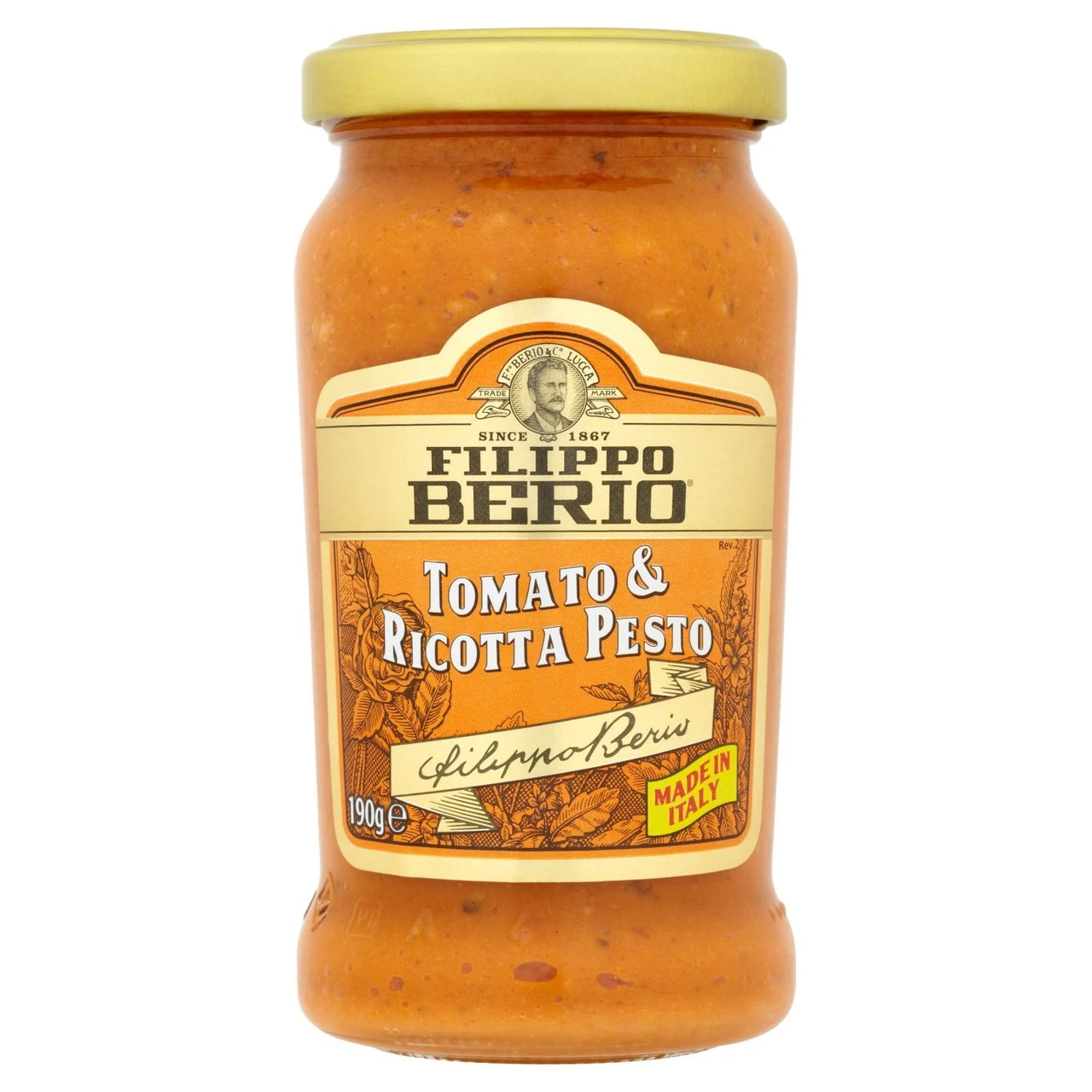 Filippo Berio Tomato & Ricotta Pesto 190g(Filippo Berio Tomato Ricotta Pesto 190g) 1 Filippo Berio Tomato & Ricotta Pesto 190g(Filippo Berio Tomato Ricotta Pesto 190g)
