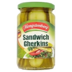 Hengstenberg Sandwich Gherkins 330g(Hengstenberg Sandwich Gherkins 330g)