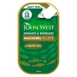 John West Mackerel Fillets In Olive Oil 115g(John West Mackerel Fillets In Olive Oil 125g)