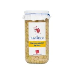 Brindisa Navarrico Fresh Haricot Beans 660g(Navarrico White Haricot Beans 660g)