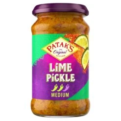 Patak's Lime Pickle 283g(Pataks Lime Pickle Medium 283g)