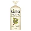 Kallo Organic Thick Slightly Salted Rice Cakes 130g(Kallo Organic Thick Slightly Salted Rice Cakes 130g)