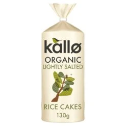Kallo Organic Thick Slightly Salted Rice Cakes 130g(Kallo Organic Thick Slightly Salted Rice Cakes 130g)