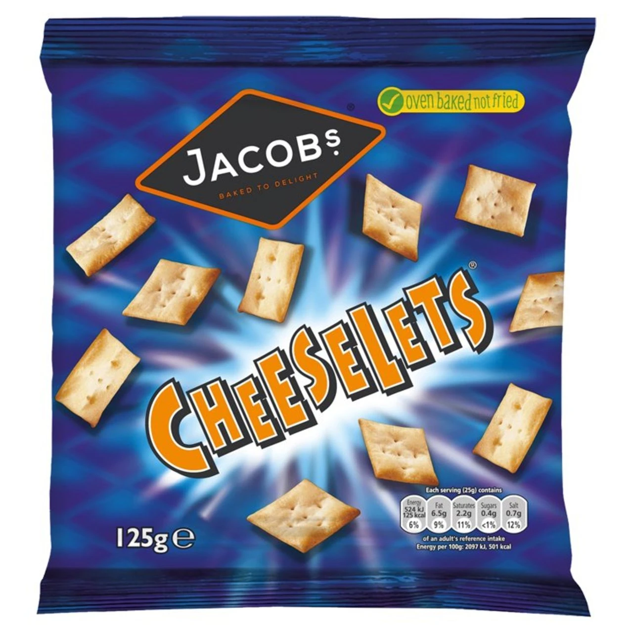 Jacob's Cheeselets 125g(Jacobs Cheeselets 125g) 1 Jacob's Cheeselets 125g(Jacobs Cheeselets 125g)