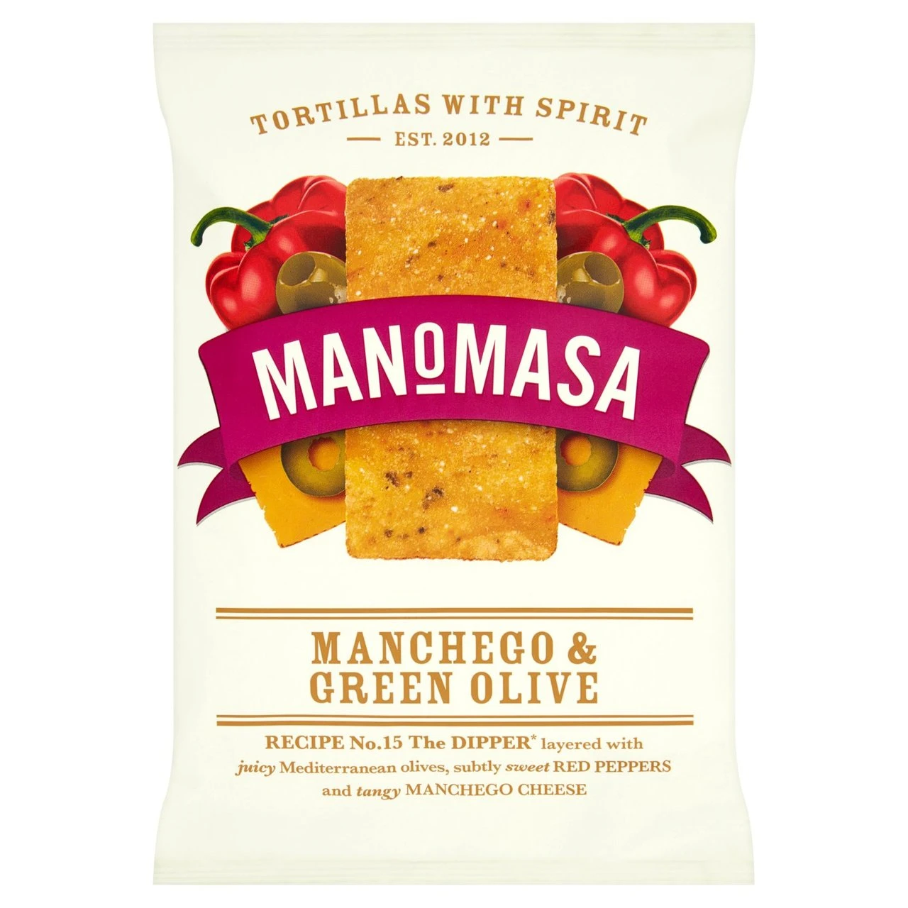 Manomasa Manchego & Green Olive Tortilla Chips 160g(Manomasa Manchego Green Olive Tortilla Chips 160g) 1 Manomasa Manchego & Green Olive Tortilla Chips 160g(Manomasa Manchego Green Olive Tortilla Chips 160g)
