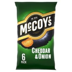 McCoy's Cheese & Onion Multipack 6 X 25g(Mccoys Cheese Onion Multipack 6 X 30g)