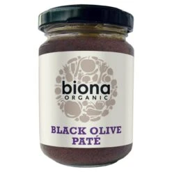 Biona Organic Black Olive Pate 120g(Biona Organic Black Olive Pate 120g)
