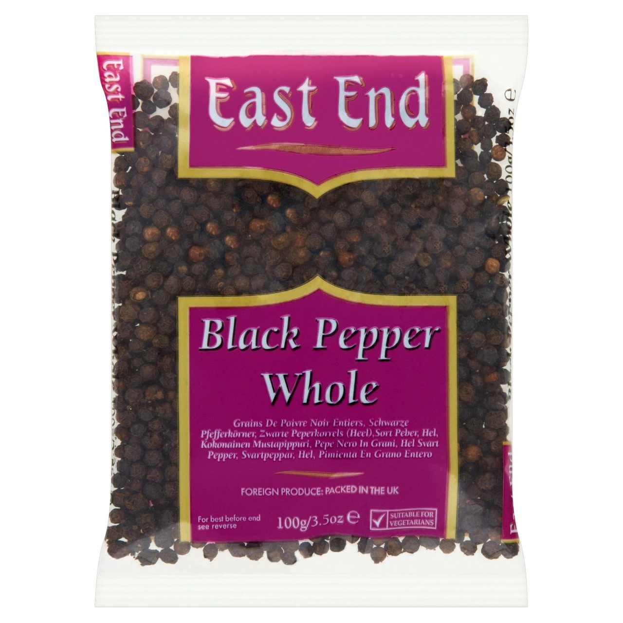East End Black Pepper Whole 100g(East End Black Pepper Whole 100g) 1 East End Black Pepper Whole 100g(East End Black Pepper Whole 100g)