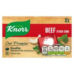 Knorr Beef Stock Cubes 8 X 10g(Knorr 8 Beef Stock Cubes 80 G)
