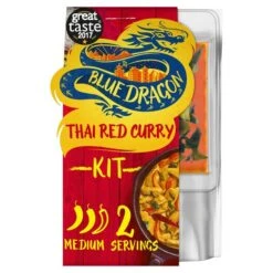 Blue Dragon Thai Red Curry Kit 253g(Blue Dragon 3 Step Thai Red Curry 253g)