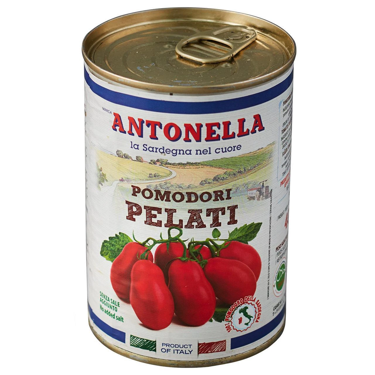 Antonella Sardinian Peeled Whole Plum Tomatoes 400g(Antonella Sardinian Peeled Whole Plum Tomatoes 400g) 1 Antonella Sardinian Peeled Whole Plum Tomatoes 400g(Antonella Sardinian Peeled Whole Plum Tomatoes 400g)