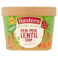 Baxters Peri Peri Lentil Vege Soup Pot 350g(Baxters Peri Peri Lentil Vege Soup Pot 350g)