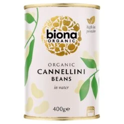 Biona Organic Cannellini Beans In Water 400g(Biona Organic Cannellini Beans In Water 400g)