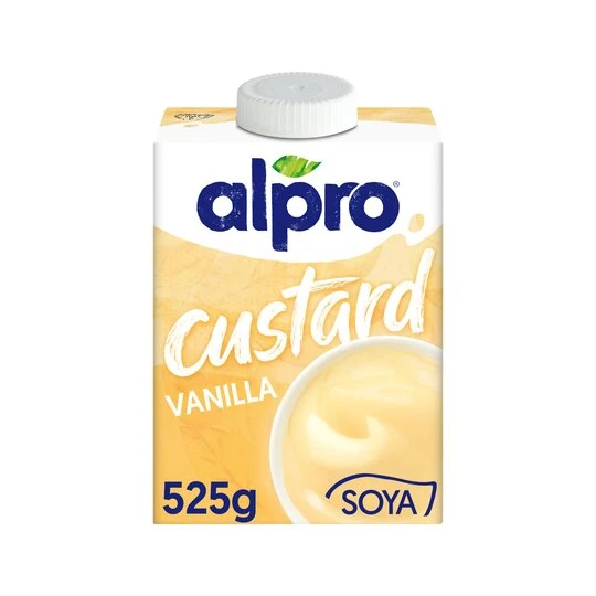 Alpro Vanilla Soya Custard 525g(Alpro Soya Custard Dairy Free 525ml) 1 Alpro Vanilla Soya Custard 525g(Alpro Soya Custard Dairy Free 525ml)