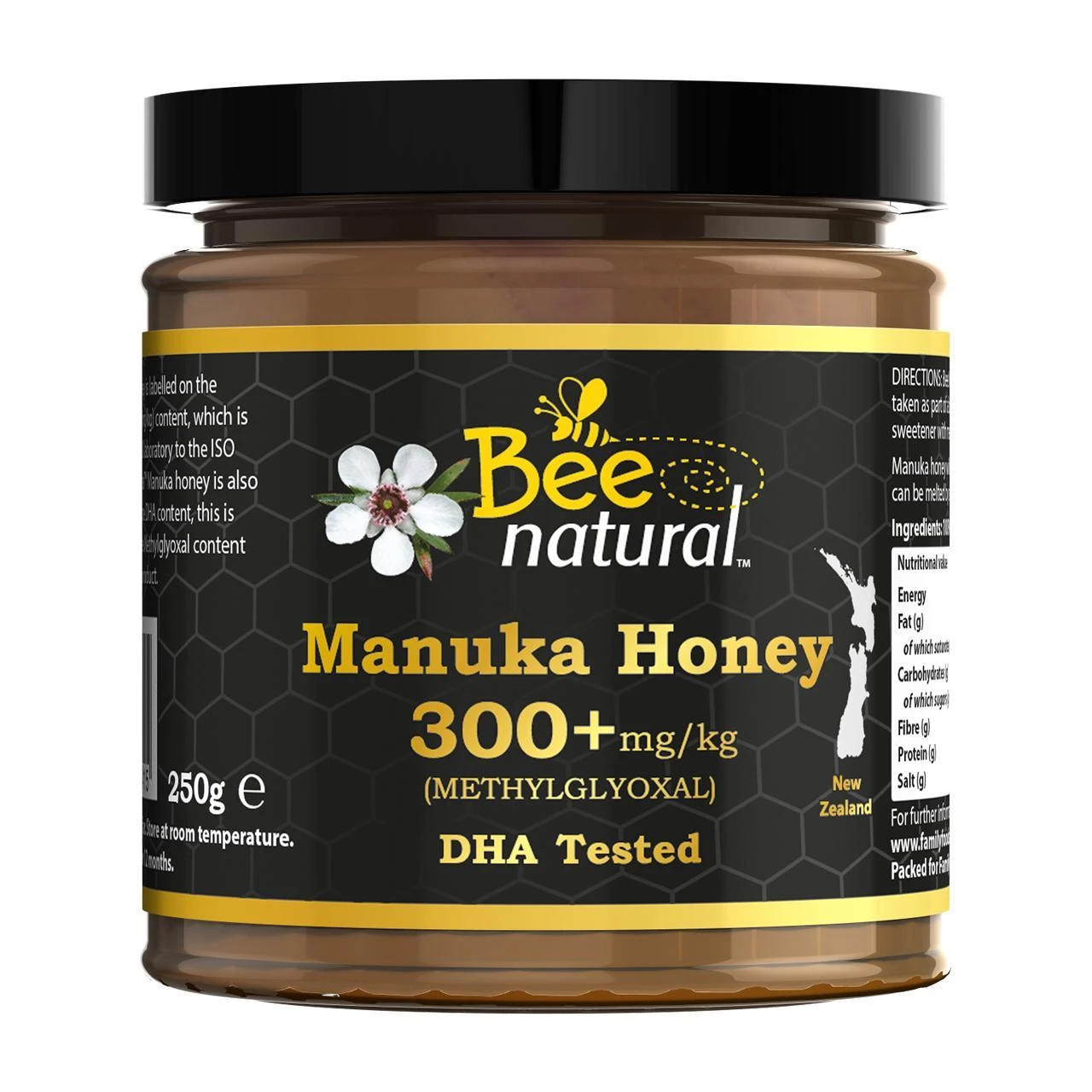 Bee Natural Manuka Honey 300+mg/kg Methylglyoxal 250g(Bee Natural Manuka Honey 300 Mg Kg Methylglyoxal 250g) 1 Bee Natural Manuka Honey 300+mg/kg Methylglyoxal 250g(Bee Natural Manuka Honey 300 Mg Kg Methylglyoxal 250g)