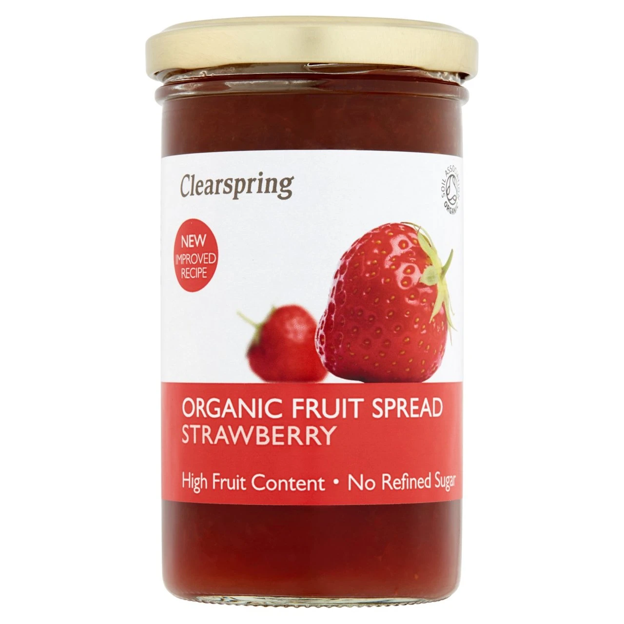 Clearspring Organic Strawberry Fruit Spread 280g(Clearspring Organic Strawberry Fruit Spread 290 G) 1 Clearspring Organic Strawberry Fruit Spread 280g(Clearspring Organic Strawberry Fruit Spread 290 G)