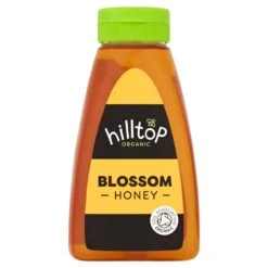 Hilltop Honey Organic Multiflower Honey 370g(Hilltop Honey Raw Organic Multiflower Honey 370 G)