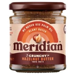 Meridian Crunchy Hazelnut Butter 100% Nuts 170g(Meridian Crunchy Hazelnut Butter 100 Nuts 170g)