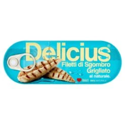 Delicius Grilled Mackerel Fillets In Brine 110g(Delicius Grilled Mackerel Fillets In Brine 110g)