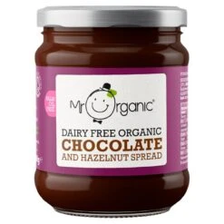 Mr Organic Free From Chocolate & Hazelnut Spread 200g(Mr Organic Milk Chocolate Hazelnut Spread 200g)