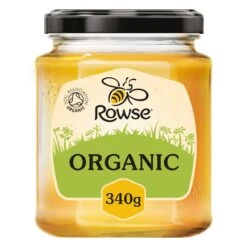 Rowse Organic Set Honey 340g(Rowse Set Honey 340g)