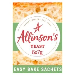Allinson Easy Bake Yeast 6 X 7g(Allinson Easy Bake Yeast 6 X 7g)