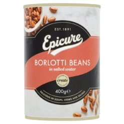 Epicure Borlotti Beans 400g(Epicure Borlotti Beans 400g)