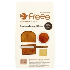 Doves Farm Gluten Free Brown Bread Flour 1kg(Doves Farm Gluten Free Brown Bread Flour 1kg)