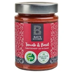 Bay's Kitchen Tomato & Basil Stir In Low Fodmap Sauce 260g(Bays Kitchen Tomato Basil Stir In Low Fodmap Sauce 260g)