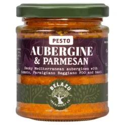 Belazu Aubergine & Parmesan Pesto 165g(Belazu Aubergine Parmesan Pesto 165g)