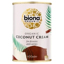 Biona Organic Coconut Cream 400ml(Biona Organic Coconut Cream 400ml)