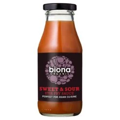 Biona Organic Sweet & Sour Stir Fry Sauce 240ml(Biona Organic Sweet Sour Stir Fry Sauce 240ml)