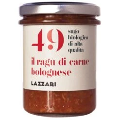 Lazzari Organic 49 Bolognese Ragu Pasta Sauce 180g(Lazzari Organic 49 Bolognese Ragu Pasta Sauce 180g)