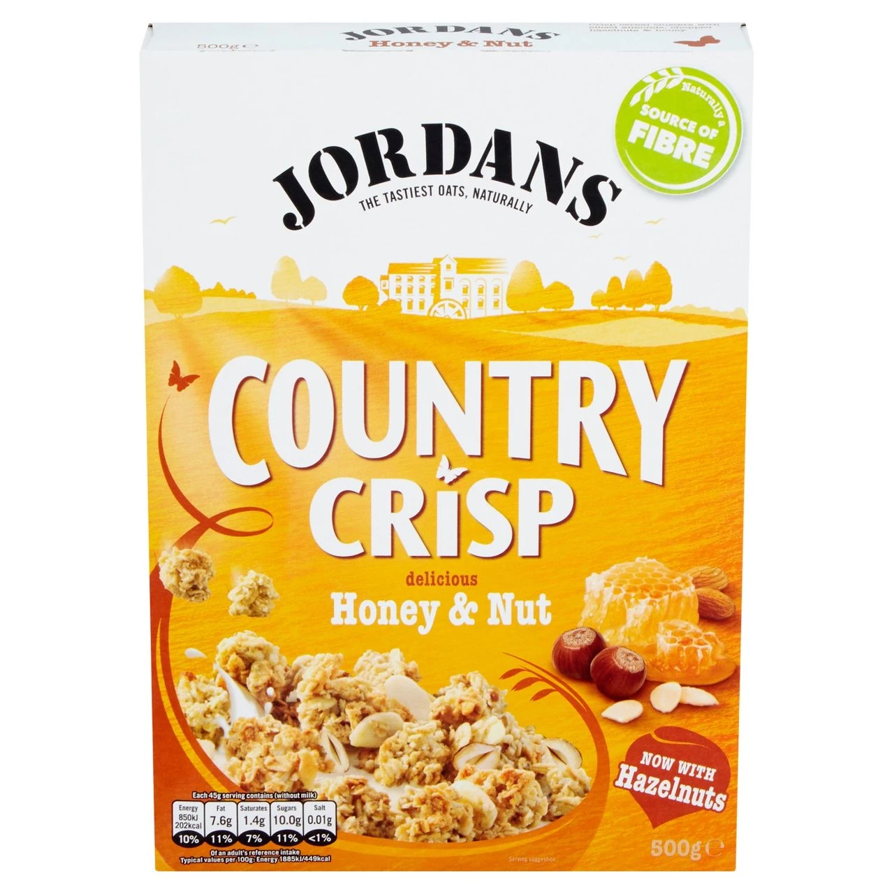 Jordans Country Crisp Honey Nut Cereal 500g(Jordans Country Crisp Honey Nut 500g) 1 Jordans Country Crisp Honey Nut Cereal 500g(Jordans Country Crisp Honey Nut 500g)