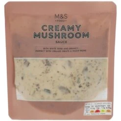 M&S Creamy Mushroom Sauce 200g(M S Creamy Mushroom Sauce 200g)
