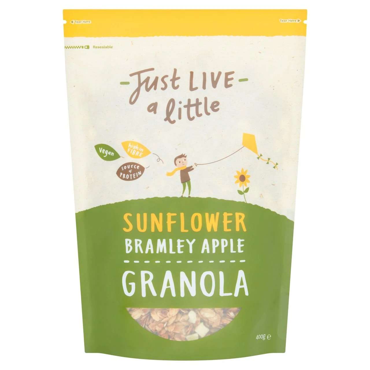 Just Live A Little Oaty Apple & Cinnamon Granola 400g(Just Live A Little Oaty Apple Cinnamon Granola 400g) 1 Just Live A Little Oaty Apple & Cinnamon Granola 400g(Just Live A Little Oaty Apple Cinnamon Granola 400g)
