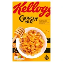 Kellogg's Crunchy Nut Breakfast Cereal 460g(Kelloggs Crunchy Nut 500 G)