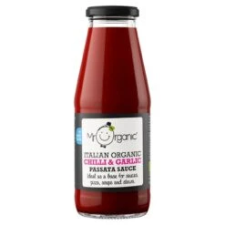 Mr Organic Chilli & Garlic Passata Sauce 400g(Mr Organic Chilli Garlic Passata Sauce 400g)