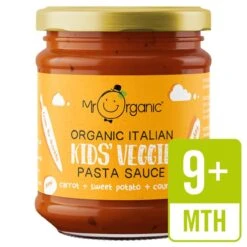 Mr Organic Kids Pasta Sauce Carrot Sweet Potato & Courgette 200g(Mr Organic Kids Pasta Sauce Carrot Sweet Potato Courgette 200g)