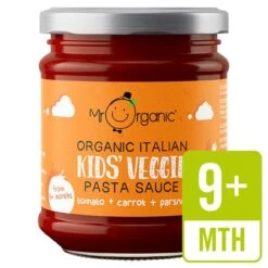 Mr Organic Kids Pasta Sauce Tomato Carrot & Parsnip 200g(Mr Organic Kids Pasta Sauce Tomato Carrot Parsnip 200g)