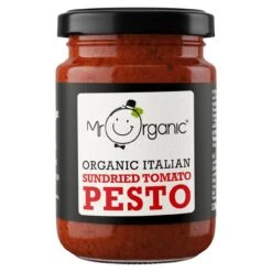 Mr Organic Vegan Sundried Tomato Pesto 130g(Mr Organic Vegan Sundried Tomato Pesto 130g)