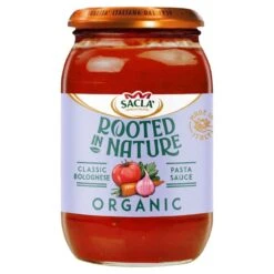 Sacla' Rooted In Nature Organic Bolognese Sauce 500g(Sacla Rooted In Nature Organic Bolognese Sauce 500g)