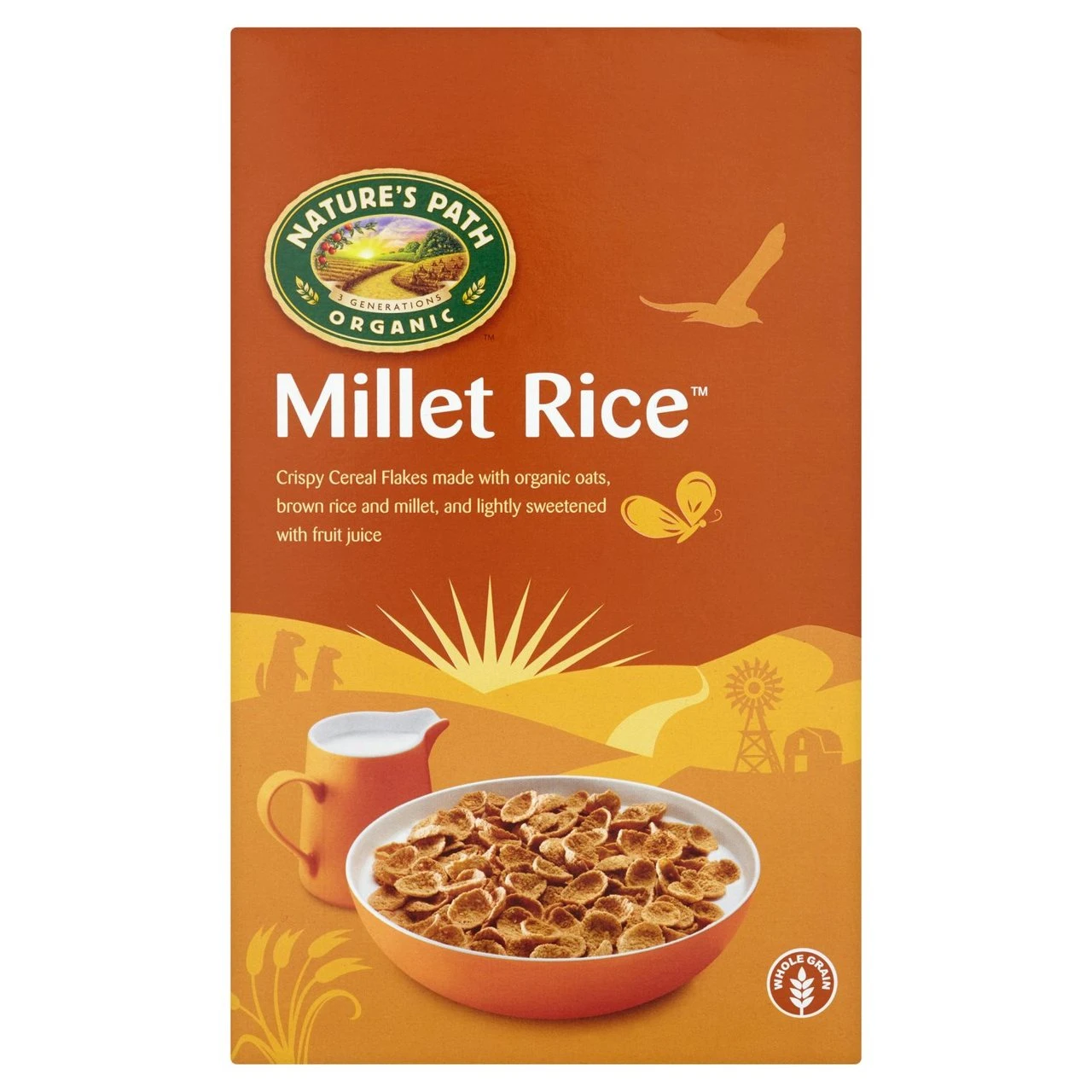 Natures Path Wheat Free Organic Millet Rice Oatbran 375g(Natures Path Wheat Free Organic Millet Rice Oatbran 375g) 1 Natures Path Wheat Free Organic Millet Rice Oatbran 375g(Natures Path Wheat Free Organic Millet Rice Oatbran 375g)