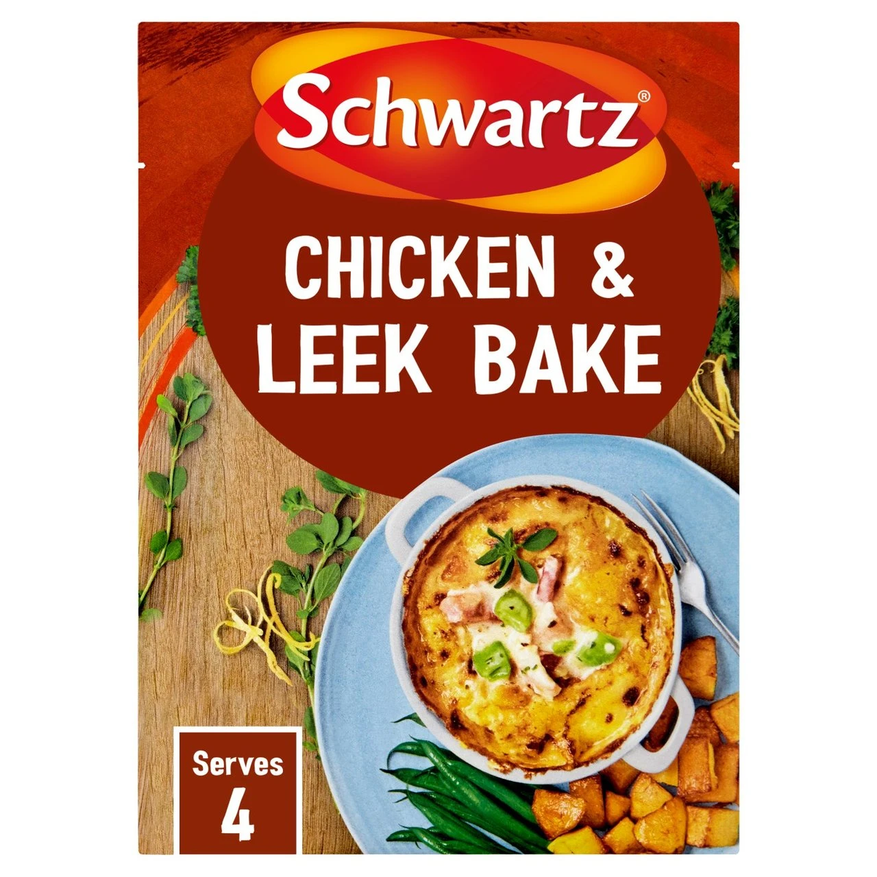 Schwartz Creamy Chicken & Leek Bake Recipe Mix 36g(Schwartz Creamy Chicken Leek Bake Recipe Mix 36g) 1 Schwartz Creamy Chicken & Leek Bake Recipe Mix 36g(Schwartz Creamy Chicken Leek Bake Recipe Mix 36g)