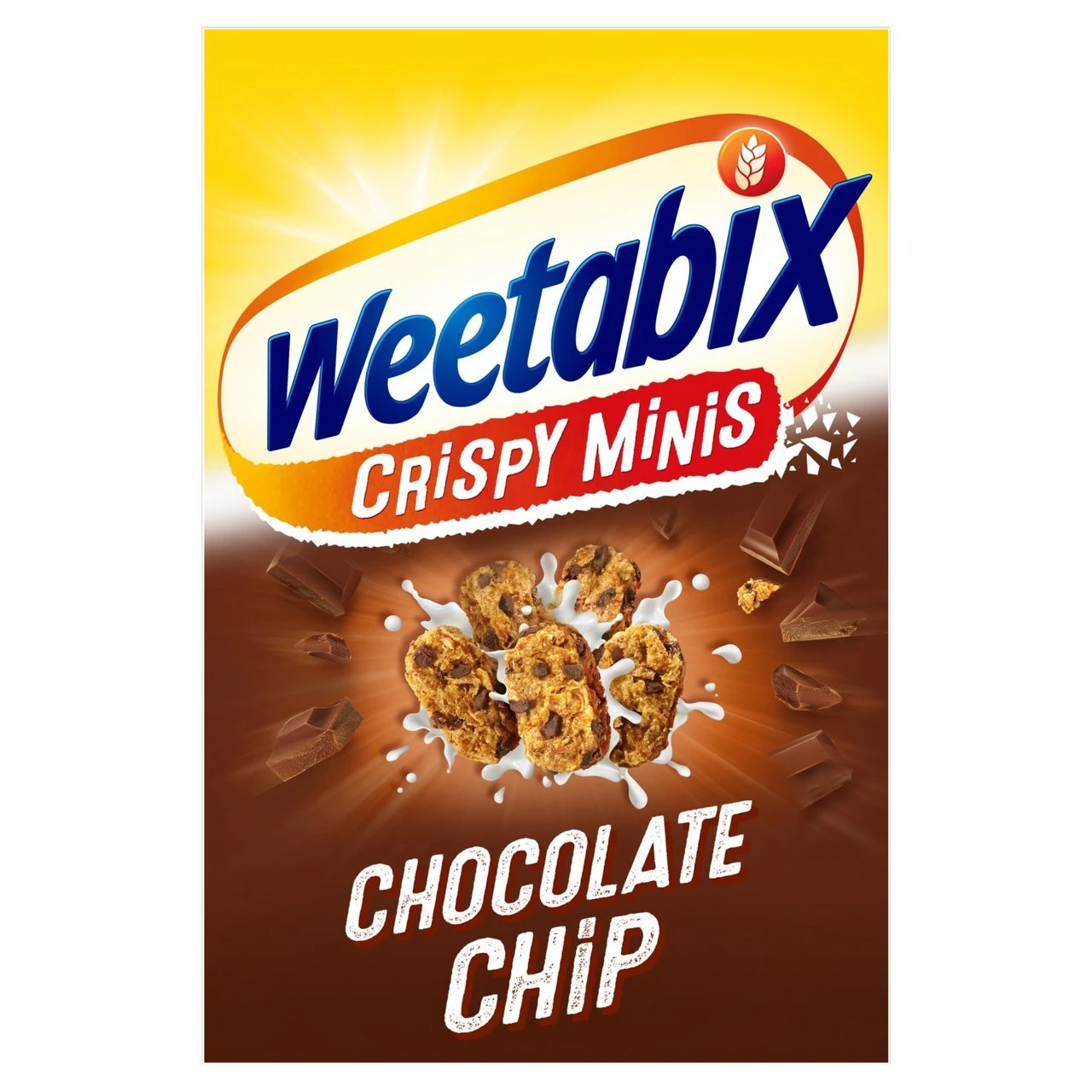 Weetabix Crispy Minis Chocolate Chip Cereal 600g(Weetabix Minis Chocolate Chip 750g) 1 Weetabix Crispy Minis Chocolate Chip Cereal 600g(Weetabix Minis Chocolate Chip 750g)