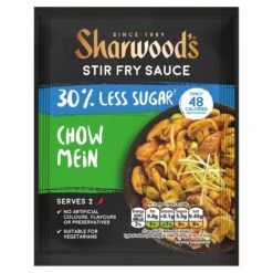 Sharwood's Chow Mein 30% Less Sugar Stir Fry Sachet 120g(Sharwoods Chow Mein 30 Less Sugar Stir Fry Sachet 120g)